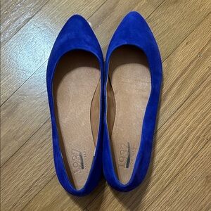 Madewell Blue Suede Women's Flats
